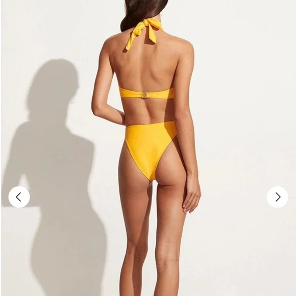 Faithfull The Brand Dylla Bikini Bottoms Medium US 6 Sun Spring Break - Picture 4 of 10